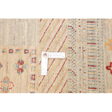 Tappeto Siva Pakistan beige grigio 205x301