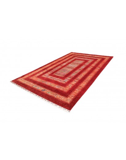 Tappeto Siva Pakistan marrone giallo 207x298