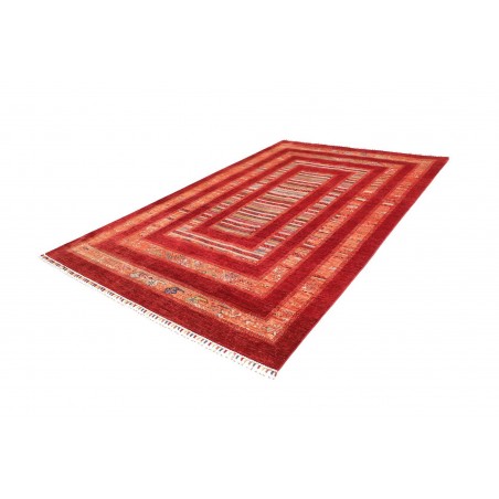 Tappeto Siva Pakistan marrone giallo 207x298