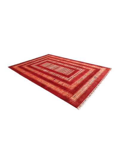 Tappeto Siva Pakistan marrone giallo 207x298