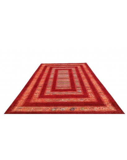 Tappeto Siva Pakistan marrone giallo 207x298