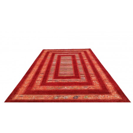 Tappeto Siva Pakistan marrone giallo 207x298