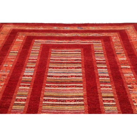 Tappeto Siva Pakistan marrone giallo 207x298