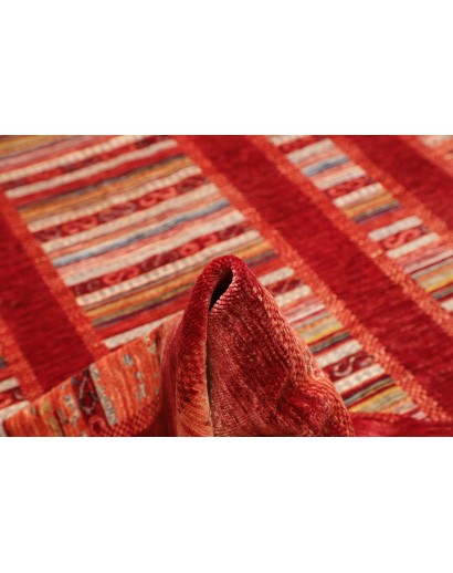 Tappeto Siva Pakistan marrone giallo 207x298