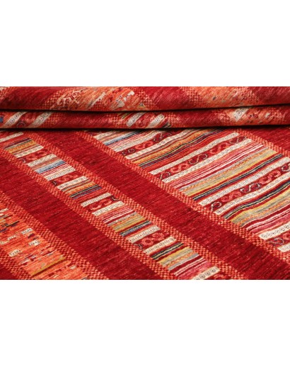 Tappeto Siva Pakistan marrone giallo 207x298
