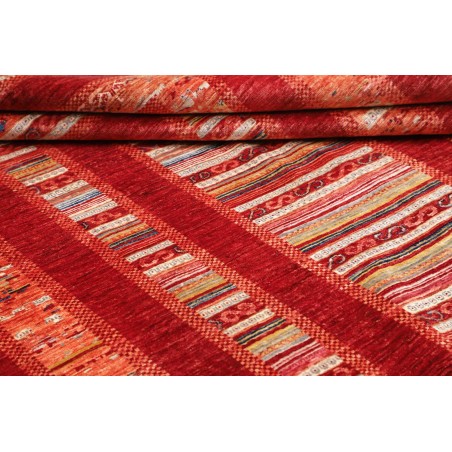 Tappeto Siva Pakistan marrone giallo 207x298