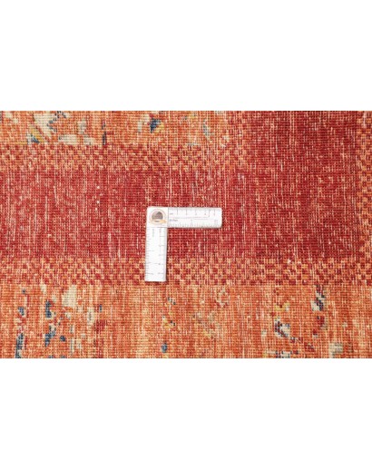 Tappeto Siva Pakistan marrone giallo 207x298