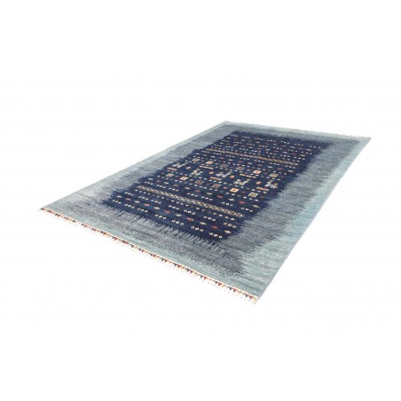 Tappeto Siva Pakistan grigio bianco 210x292