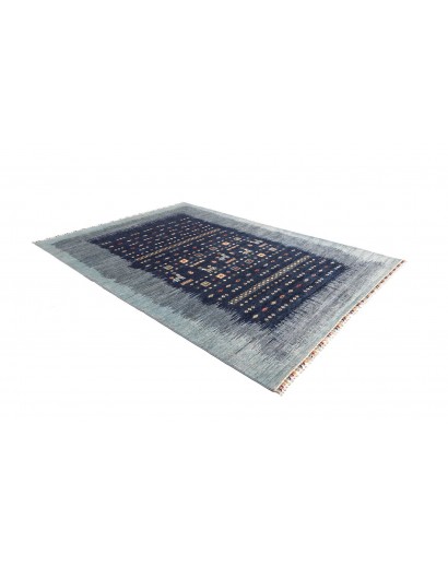 Tappeto Siva Pakistan grigio bianco 210x292