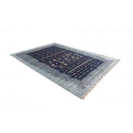 Tappeto Siva Pakistan grigio bianco 210x292