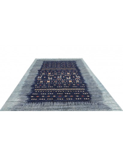 Tappeto Siva Pakistan grigio bianco 210x292