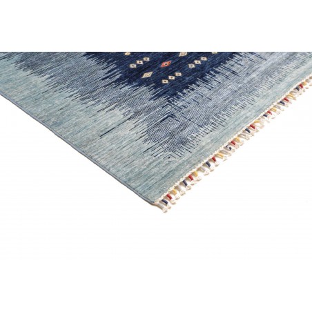 Tappeto Siva Pakistan grigio bianco 210x292