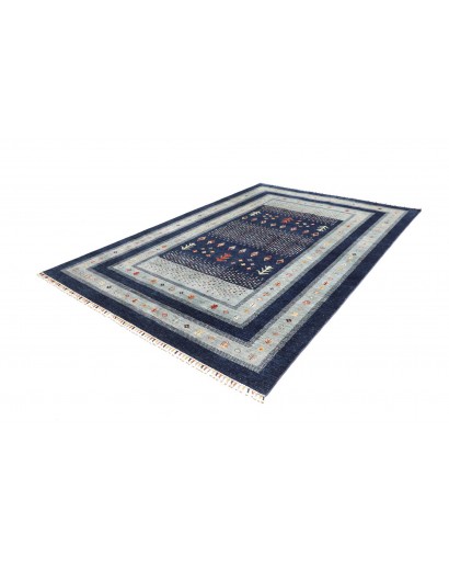Tappeto Siva Pakistan beige azzurro 209x294