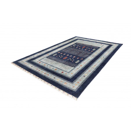 Tappeto Siva Pakistan beige azzurro 209x294