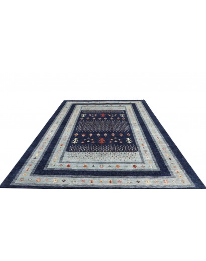 Tappeto Siva Pakistan beige azzurro 209x294