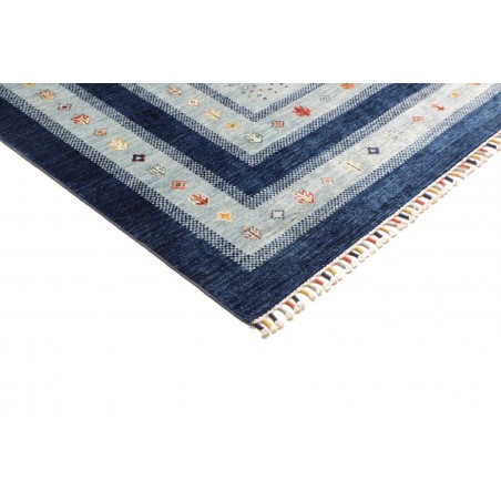 Tappeto Siva Pakistan beige azzurro 209x294