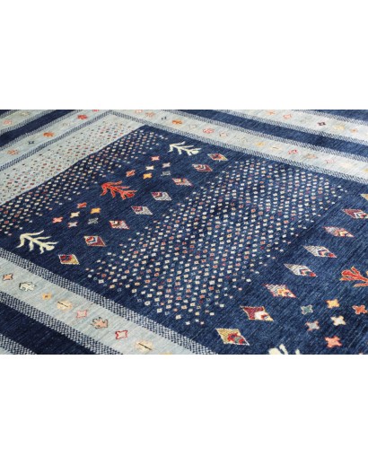 Tappeto Siva Pakistan beige azzurro 209x294
