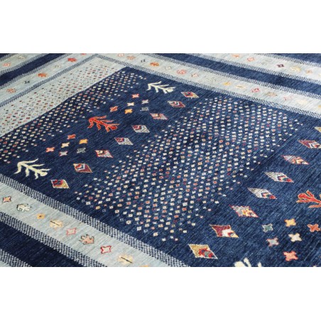 Tappeto Siva Pakistan beige azzurro 209x294