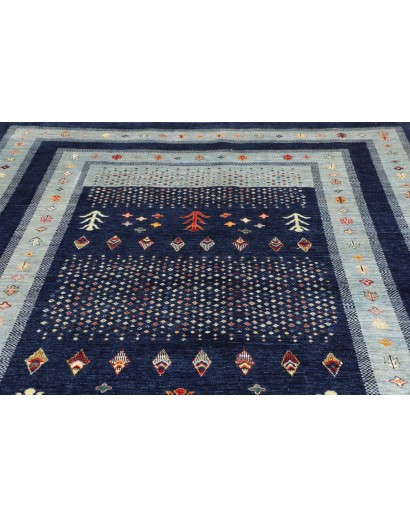Tappeto Siva Pakistan beige azzurro 209x294
