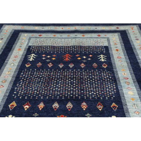 Tappeto Siva Pakistan beige azzurro 209x294