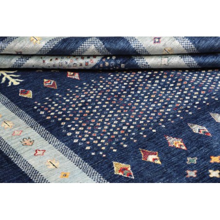 Tappeto Siva Pakistan beige azzurro 209x294