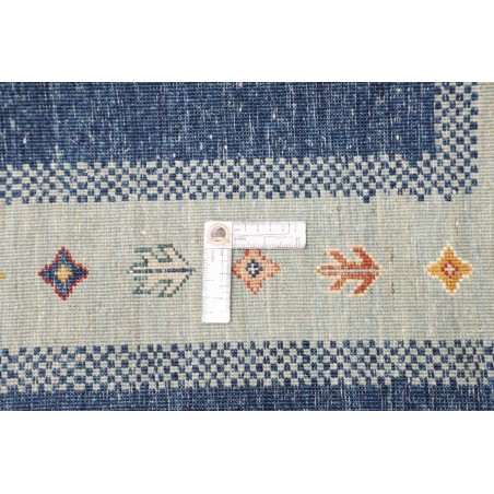 Tappeto Siva Pakistan beige azzurro 209x294