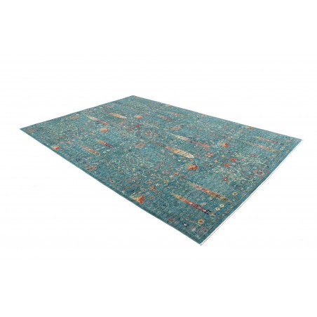 Tappeto Shahi Fine Pakistan blu beige 205x296