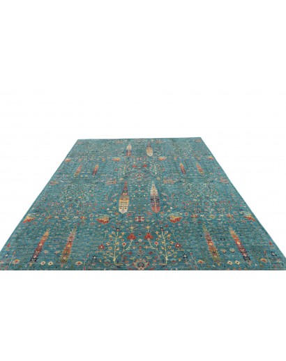 Tappeto Shahi Fine Pakistan blu beige 205x296