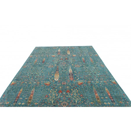Tappeto Shahi Fine Pakistan blu beige 205x296