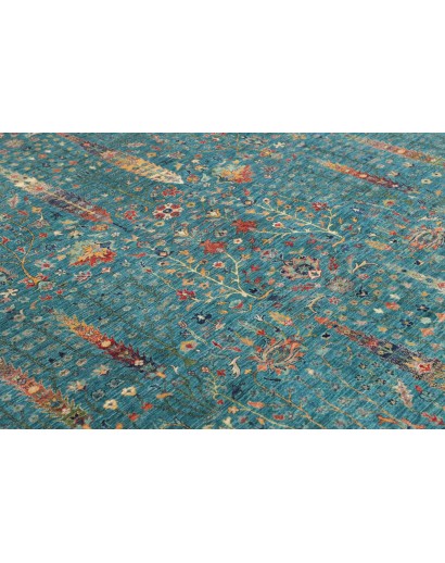 Tappeto Shahi Fine Pakistan blu beige 205x296