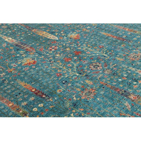 Tappeto Shahi Fine Pakistan blu beige 205x296