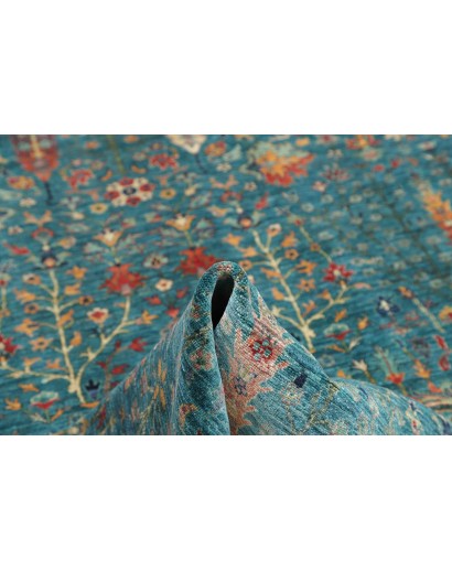 Tappeto Shahi Fine Pakistan blu beige 205x296