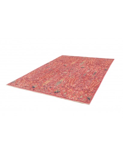 Tappeto Shahi Fine Pakistan rosso 201x256