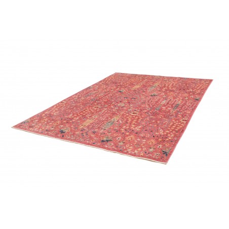 Tappeto Shahi Fine Pakistan rosso 201x256
