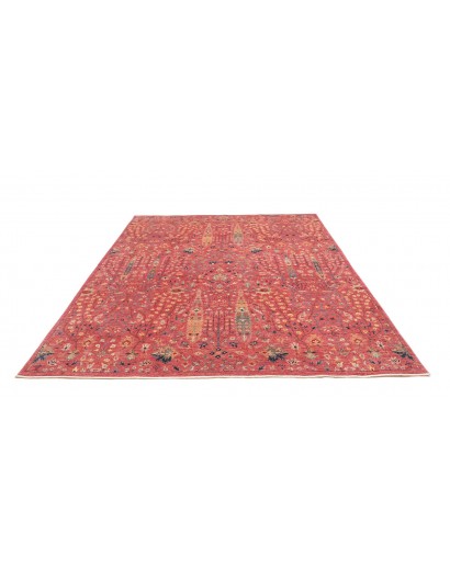 Tappeto Shahi Fine Pakistan rosso 201x256
