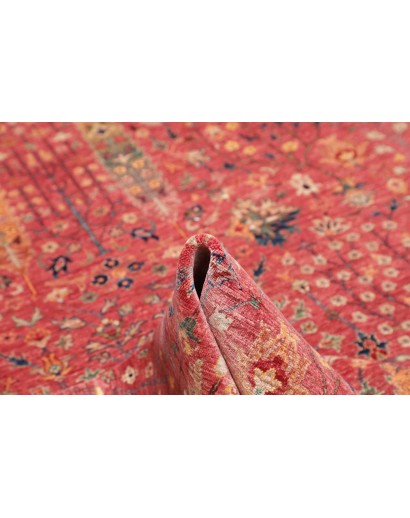 Tappeto Shahi Fine Pakistan rosso 201x256