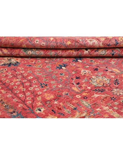 Tappeto Shahi Fine Pakistan rosso 201x256