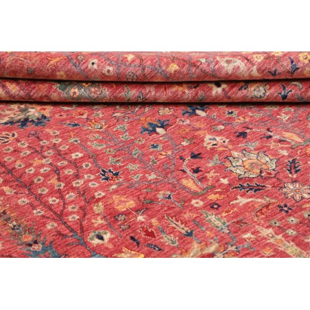 Tappeto Shahi Fine Pakistan rosso 201x256