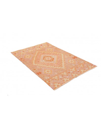 Tappeto Kilim Afghanistan marrone 101x155