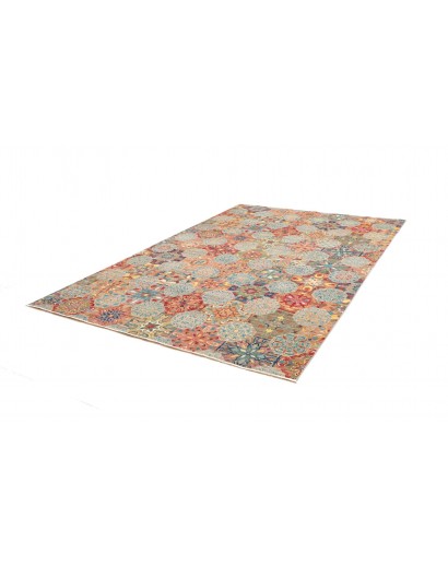 Tappeto Shahi Fine Pakistan marrone azzurro 199x295