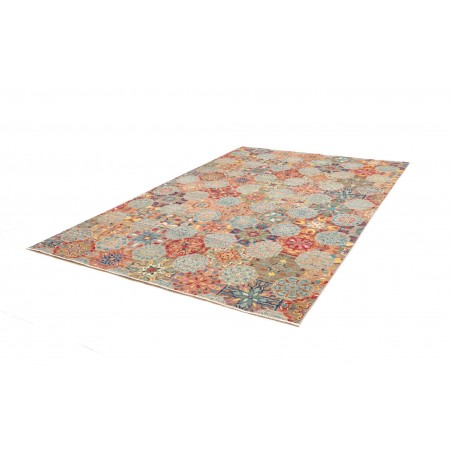 Tappeto Shahi Fine Pakistan marrone azzurro 199x295