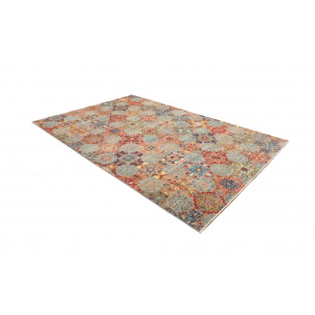 Tappeto Shahi Fine Pakistan marrone azzurro 199x295
