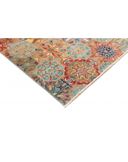Tappeto Shahi Fine Pakistan marrone azzurro 199x295