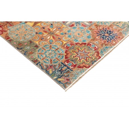 Tappeto Shahi Fine Pakistan marrone azzurro 199x295