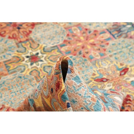 Tappeto Shahi Fine Pakistan marrone azzurro 199x295