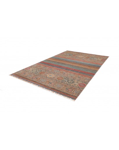Tappeto Rubin Pakistan bianco grigio 206x302