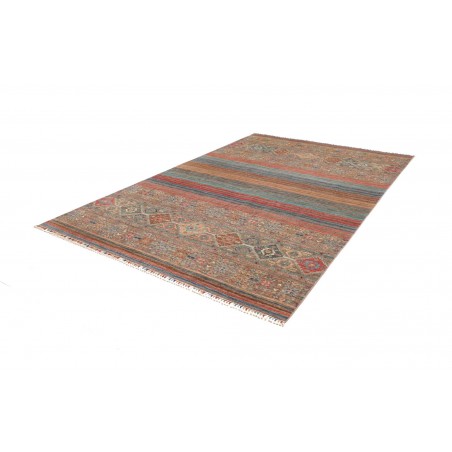 Tappeto Rubin Pakistan bianco grigio 206x302