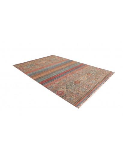 Tappeto Rubin Pakistan bianco grigio 206x302