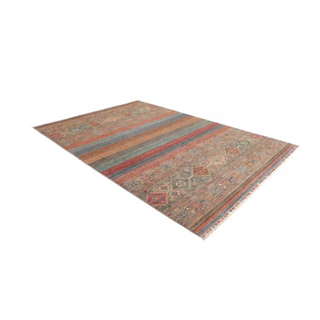 Tappeto Rubin Pakistan bianco grigio 206x302