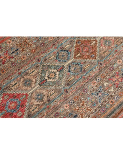 Tappeto Rubin Pakistan bianco grigio 206x302